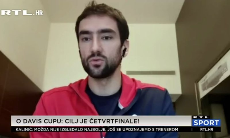[VIDEO] Čilić pred Davis Cup: 'Ova ekipa je najbolja koju imamo'