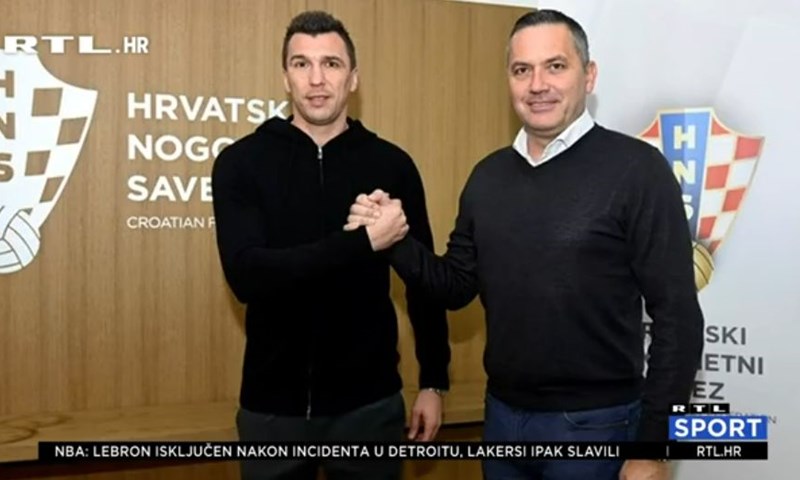 [VIDEO] Mandžukić u stožeru reprezentacije: 'Želim strast i iskustvo prenijeti novoj generaciji'