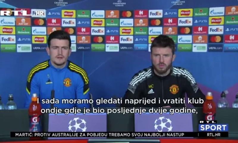 [VIDEO] Maguire: 'Mi igrači preuzimamo dio odgovornosti, nismo bili dovoljno dobri'