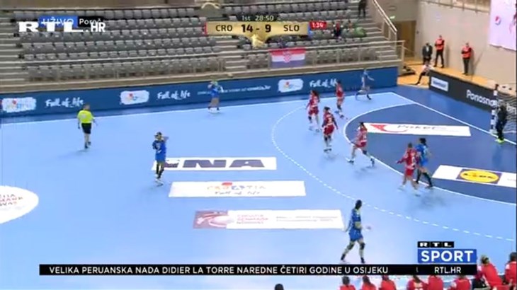 [VIDEO] Hrvatske rukometašice odrađuju vrlo dobar posao protiv Slovenije uz prijenos na RTL 2