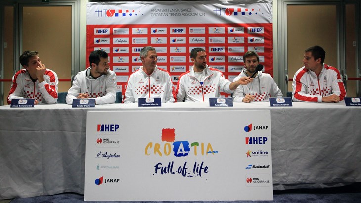 Hrvatska protiv Italije traži peti plasman u polufinale Davis Cupa