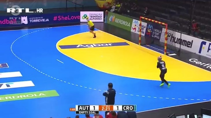 [VIDEO] Sjajno bacanje kontre Tee Pijević i realizacija na prazan gol