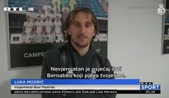 [VIDEO] Modrić: 'Nevjerojatno je kad Bernabeu pjeva tvoje ime'