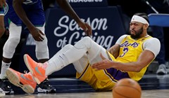 Lakersi u neizvjesnosti: Anthony Davis ponovno ozlijeđen