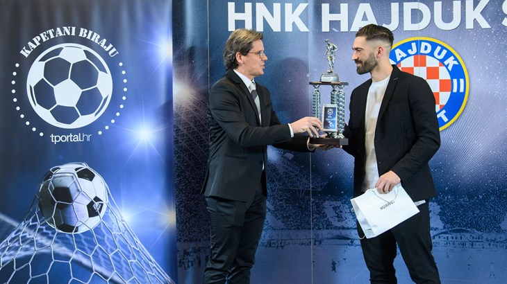 Livaja najbolji u izboru 'Kapetani biraju': 'Velika je čast dobiti ovu nagradu'