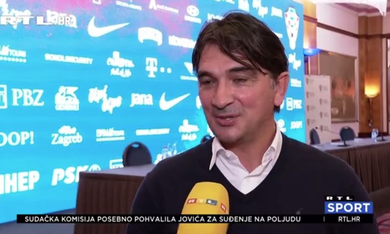 [VIDEO] Dalić: 'Sve titule koje Ćiri pripadaju su zaslužene, Hrvatska će dugo čekati takvog gospodina'