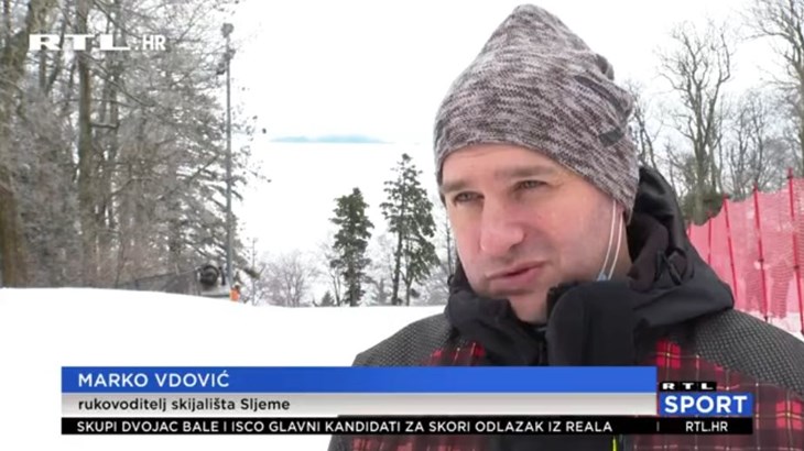 [VIDEO] I RTL je 'prekontrolirao' Sljeme: 'Reagirat ćemo na vrijeme i utrke će biti'