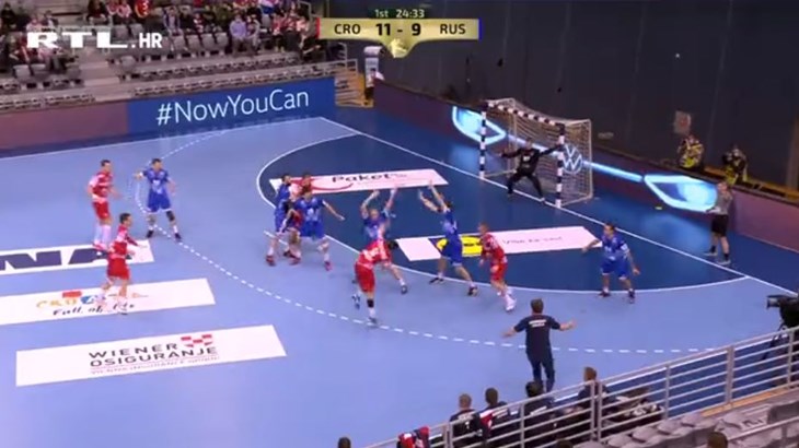 [VIDEO] Martinović i bez odraza pronalazi put kroz obranu Rusa