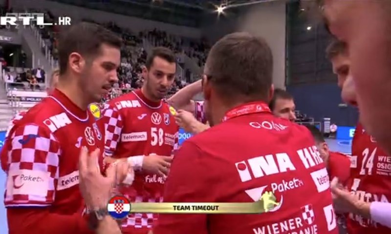 [VIDEO] Horvat na minuti odmora: 'Moramo u svakom trenutku znati gdje nam stoji pivot'