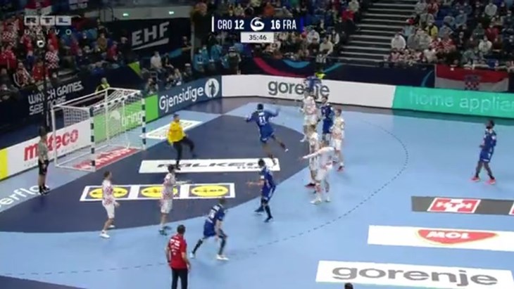[VIDEO] Pešić je spriječio još veće odvajanje Francuza u drugom dijelu