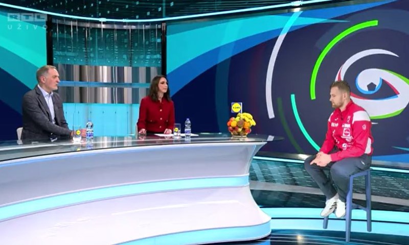 [VIDEO] Mandićev hologramski razgovor u studiju: 'Moramo poginuti za navijače'
