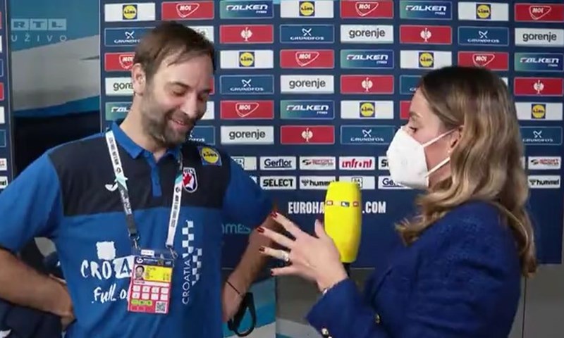 [VIDEO] Balić o prvom poluvremenu: 'Napad je u početku bio sporiji'