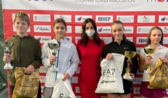 Ivon Jovanović i Lara Šerić pobjednici HEP Dvoranskog prvenstva Hrvatske do 14 godina