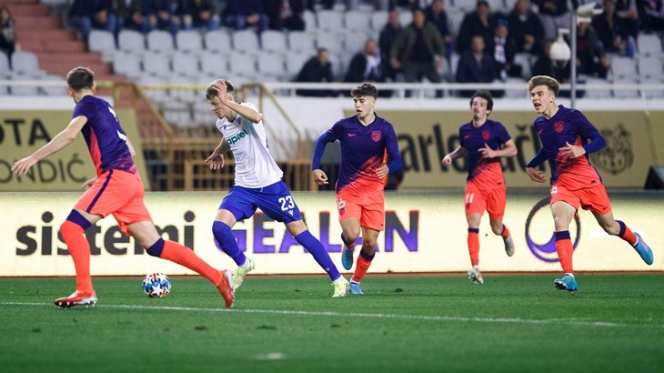 Atletico sretniji u raspucavanju, Hajduk bez osmine finala Lige prvaka mladih