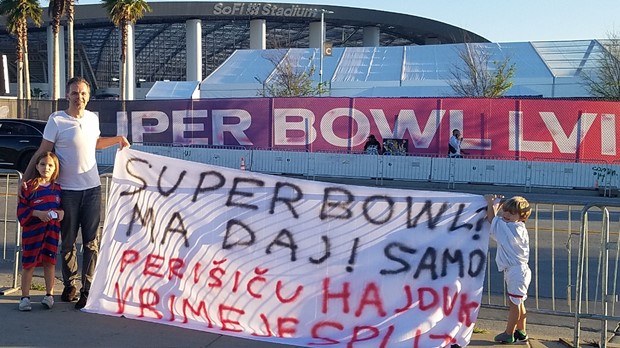 Hajdukov rođendan slavi se i na Super Bowlu, Perišiću poslana poruka iz Los Angelesa!