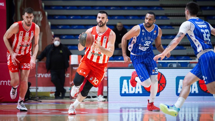 Oslabljeni Zadar sa samo devetoricom nije imao šanse protiv Zvezde