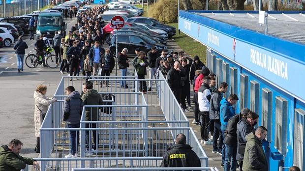 Dinamo će imati gromoglasnu podršku s tribina, rasprodane ulaznice za četiri tribine