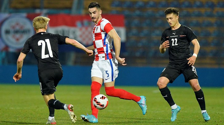 Hrvatska i Austrija bez pogodaka, Ante Palaversa zatresao gredu