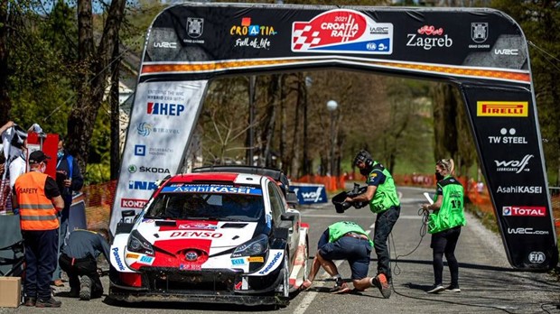 Finac Rovanpera u Toyoti vodeći nakon prvog brzinca na Croatia Rallyju