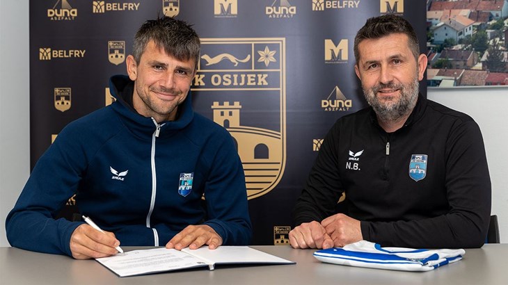 Iskusni napadač produžio ugovor s Osijekom za još jednu sezonu