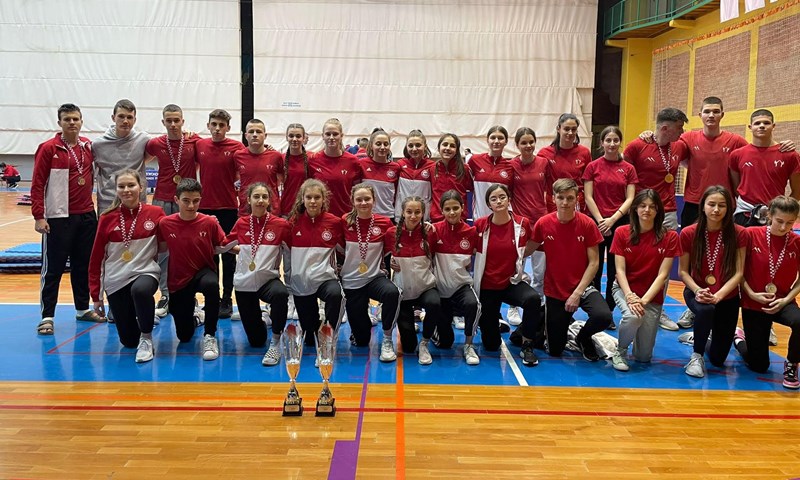 Taekwondo klub Marjan ekipni prvak Hrvatske u juniorskoj konkurenciji