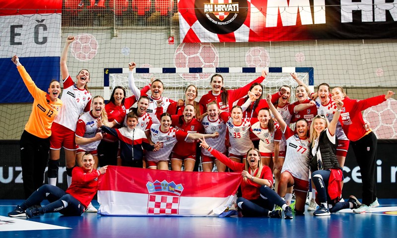 Hrvatske rukometašice u Poreču svladale Češku i izborile Europsko prvenstvo