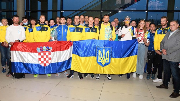 Ukrajinske veslačice i veslači u Hrvatskoj se pripremaju za Svjetski kup u Beogradu