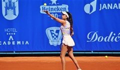 Petra Marčinko nije se dugo zadržala na terenu na startu turnira u Romeu