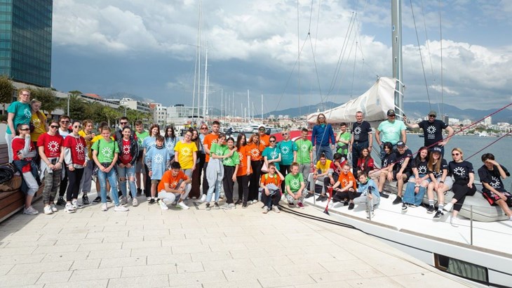 Zaklada 'Hrvatska za djecu' organizirala jedriličarsko iskustvo za potrebitu djecu