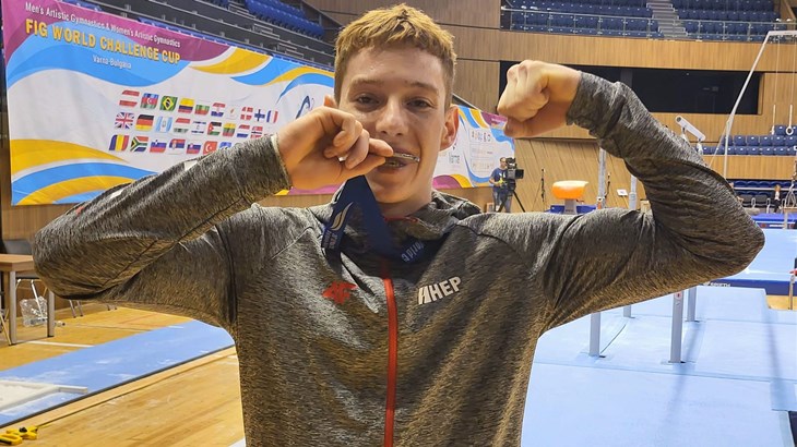 Mateo Žugec u Varni došao do srebra u prvom finalu u karijeri