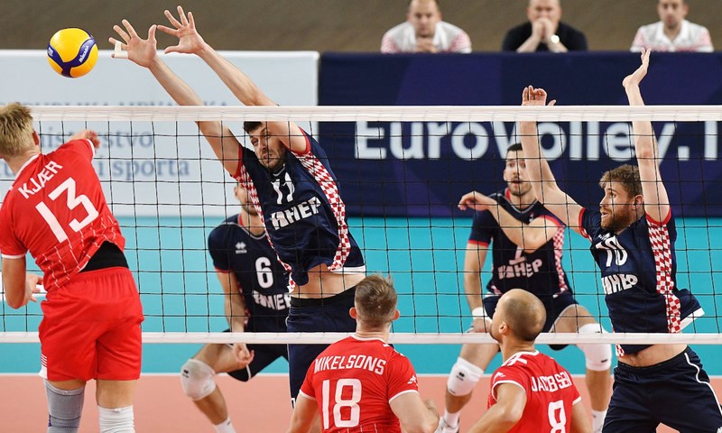 Odbojkaši se nakon uvodna dva poraza oporavili uvjerljivim slavljem nad Danskom