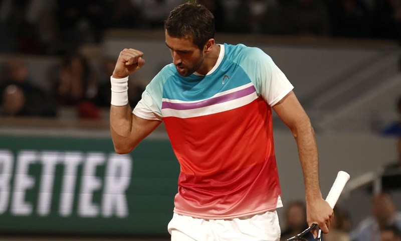 Marin Čilić rastavio drugog igrača svijeta i prošao u četvrtfinale Roland-Garrosa!