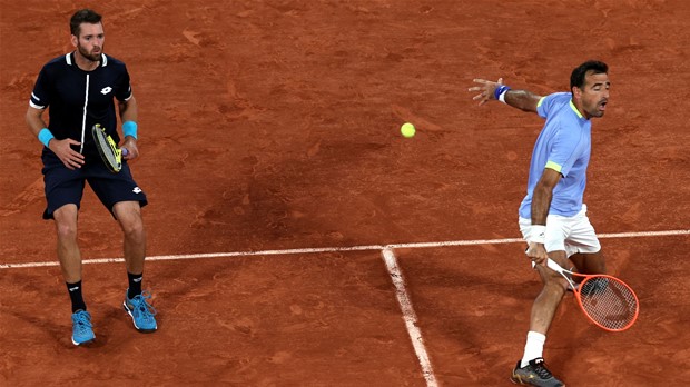 Na korak do trofeja: Ivan Dodig i Austin Krajicek u finalu Roland-Garrosa
