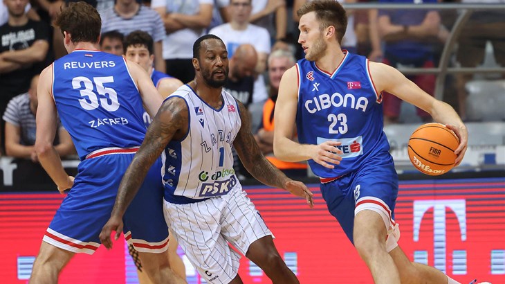 Cibona do velike pobjede u Zadru, prva meč lopta ipak za Vukove