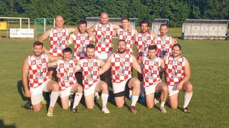 Hrvatska reprezentacija u australskom nogometu ide po zlato na Europskom kupu