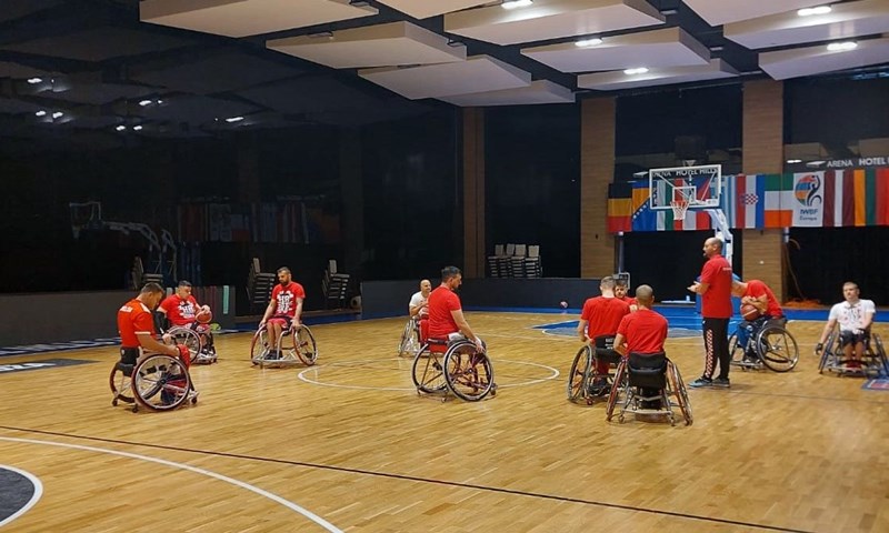 Hrvatska košarkaška reprezentacija u kolicima upisala prvi poraz