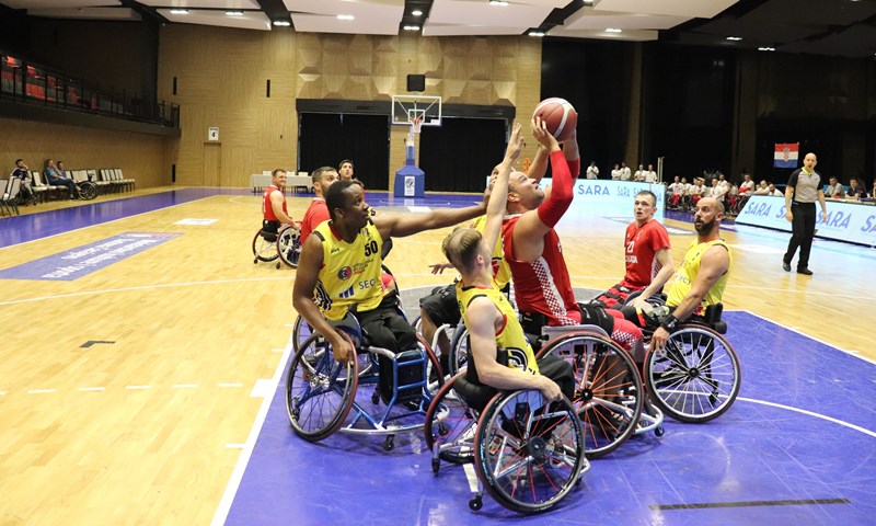 Hrvatski košarkaši u kolicima osvojili peto mjesto na Europskom prvenstvu