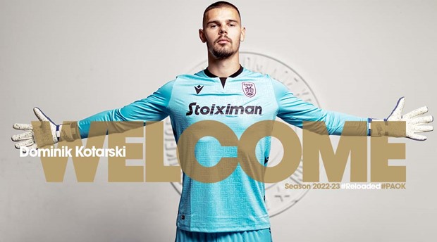 Otvaranje tjedna potvrdom transfera: Dominik Kotarski novi vratar PAOK-a
