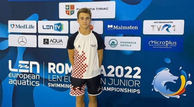 Mladi Zadranin Marko Huljev brončani na Europskom juniorskom prvenstvu u skokovima u vodu