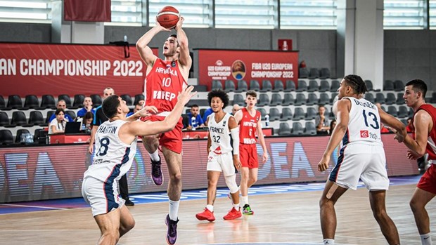 Mladi hrvatski košarkaši idu u borbu za sedmo mjesto, Francuska još jednom bolja