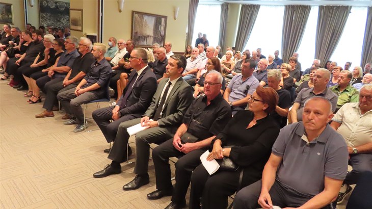 Komemoracija za Josipa Mušanovića: Tuga u krugu svih koji su ga poznavali