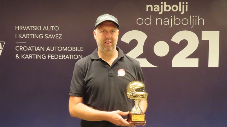 Na Automotodromu Grobnik uručena priznanja: Maru Franiću Zlatna kaciga