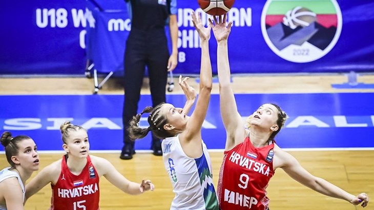 Mlade hrvatske košarkašice bez polufinala Europskog prvenstva B divizije