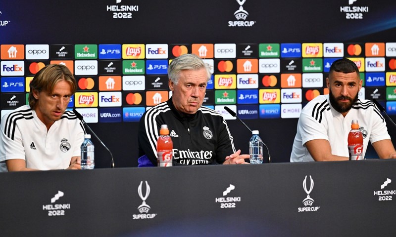 Ancelotti najavio Modrića u prvih 11: 'On i Benzema će igrati od početka ako budu htjeli'
