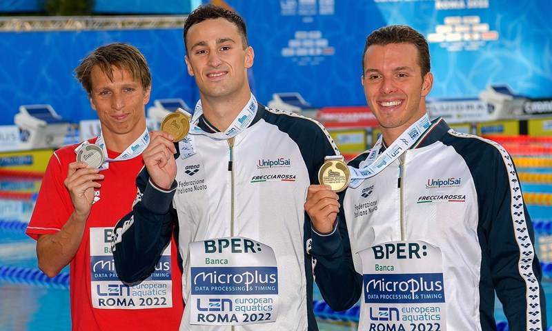 Alberto Razzetti prvi do zlatnog odličja na Europskom prvenstvu u plivanju u Rimu