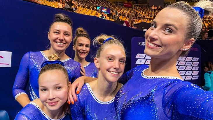 Tijana Korent 16. na preskoku, Ana Đerek 20. na tlu i gredi