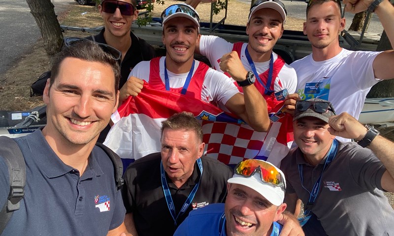 Braća Lončarić uzela broncu na Europskom prvenstvu u veslanju do 23 godine