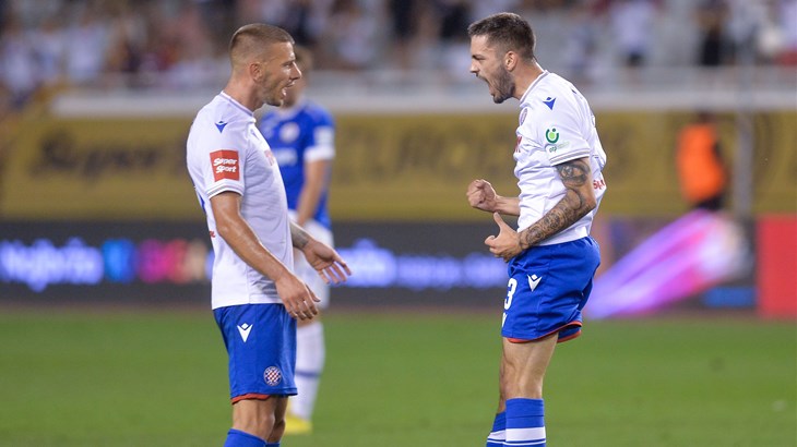 Hajduk na Lovrekovom oproštaju lakoćom izbacio Tehničar iz SuperSport Hrvatskog kupa