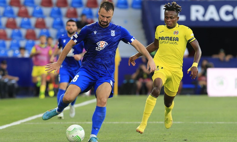 Povijesni nastup i bod Ballkanija, Villarreal u golijadi u završnici do pobjede