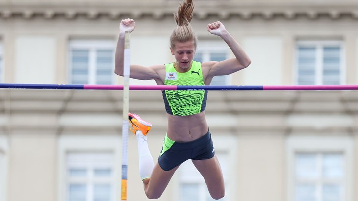 Tina Šutej s rekordom mitinga slavila u skoku s motkom, Filipič najbolja u troskoku